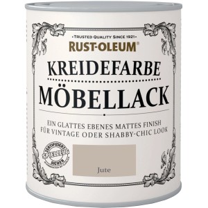 Dose Rust-Oleum Kreidefarbe Möbellack Jute, matte Farbe für Möbel im Vintage-Stil.