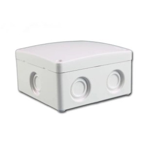 TEM Fontana Abzweigkasten, IP55, weiß, für Feuchträume und Außenbereiche.