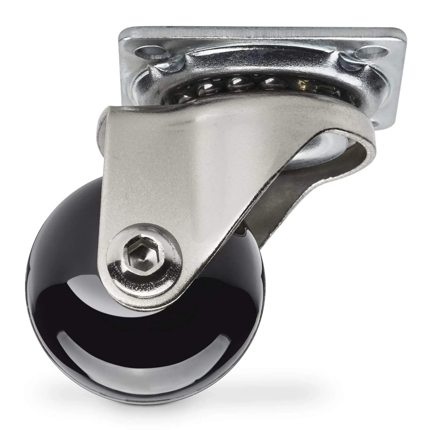 SOTECH Möbelrolle SWIFT Ø35 mm Tragkraft Bis 35 Kg Je Rolle Schwarz Ohne Feststeller