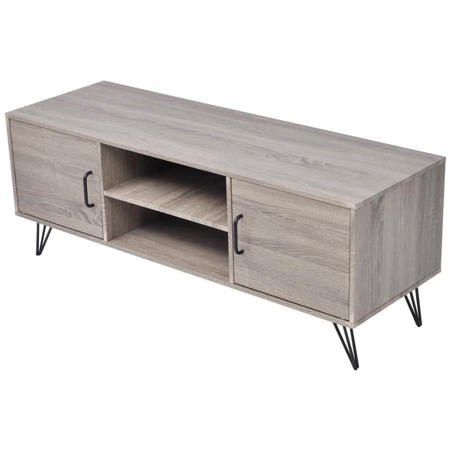 vidaXL TV-Schrank Grau 120x40x45 cm Grau 243449
