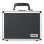 HMF 14411-02 Alu Transportkoffer Doppelseitig 31 x 26 x 15 cm Schwarz_5