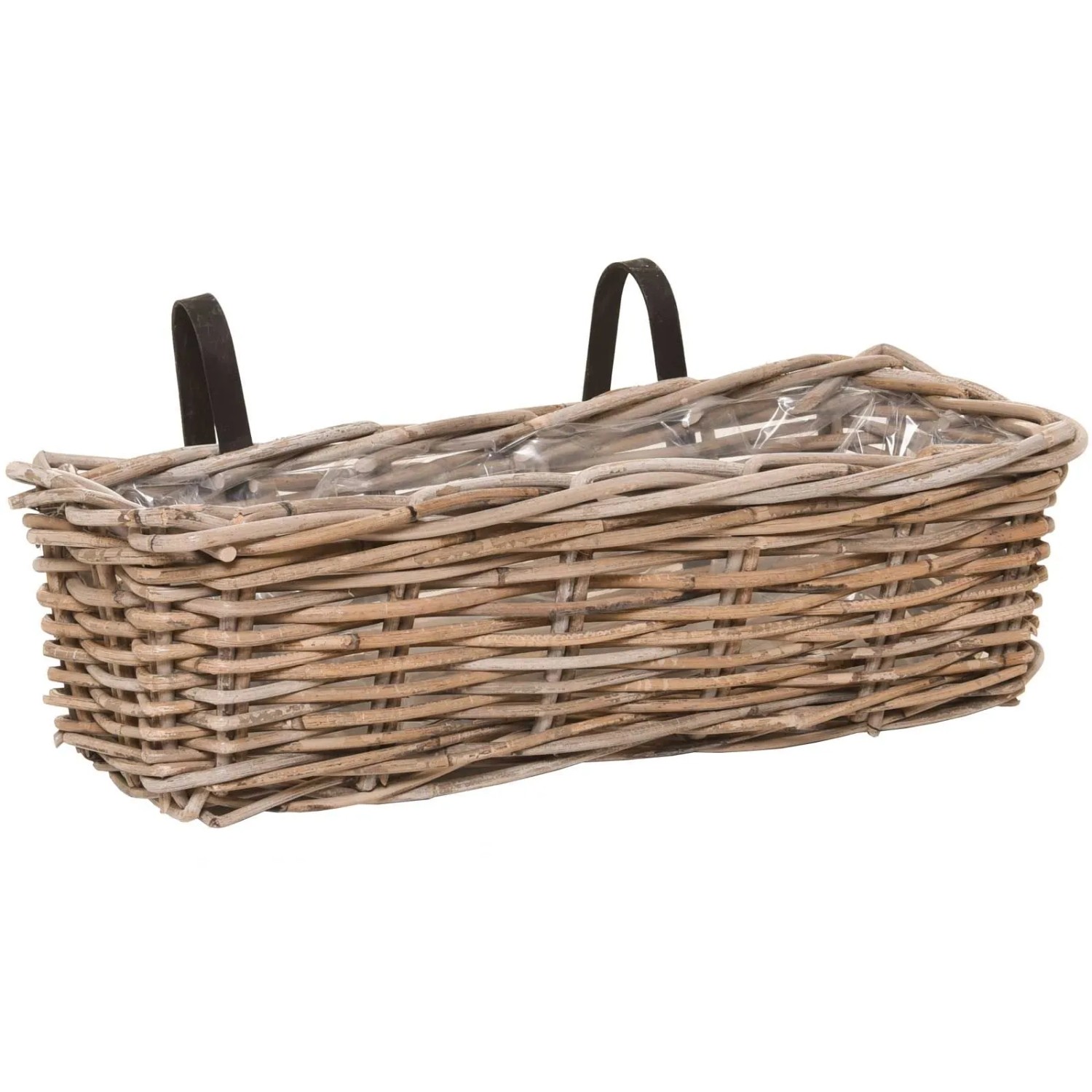 Vivanno Blumenkasten Sacada 46 cm x 18 cm x 14 cm Natur