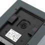 Detailaufnahme der schwarzen PRIOS LED Außenwandleuchte mit Bewegungsmelder.