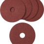 5 LUX Fiberscheiben Classic, Ø 115 mm, Körnung 100 für Winkelschleifer.