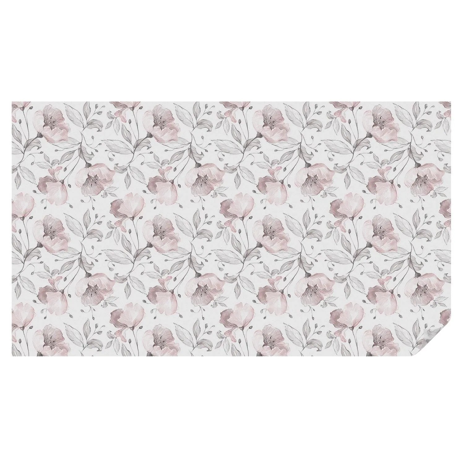 Tulup Buntglasfolie Rosenblätter Fensterfolie Buntglas 200x116 cm Schwarzwe günstig online kaufen