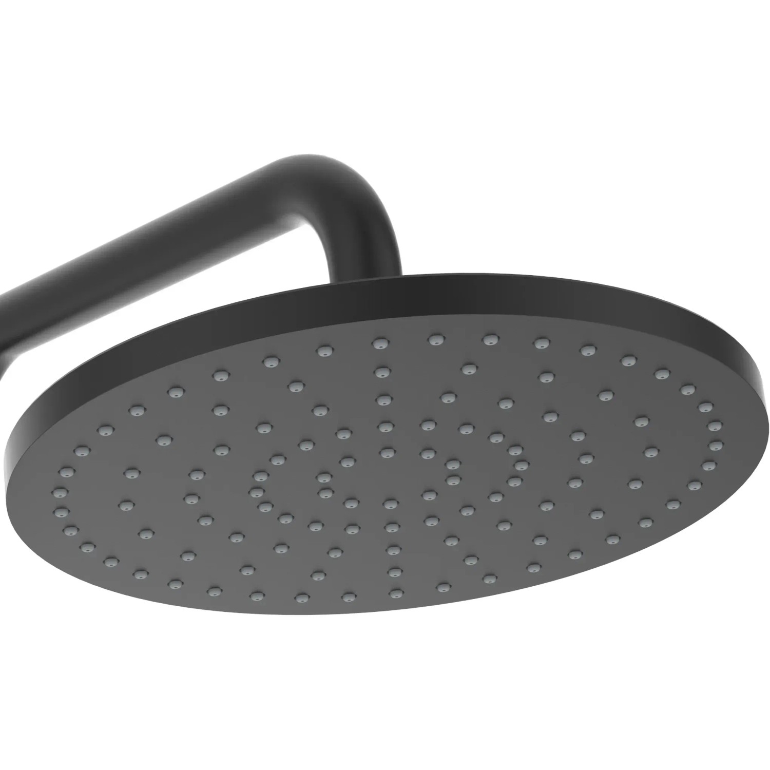 Ideal Standard Ceratherm T25 Duschkopf in Schwarz mit Antikalk-Funktion.