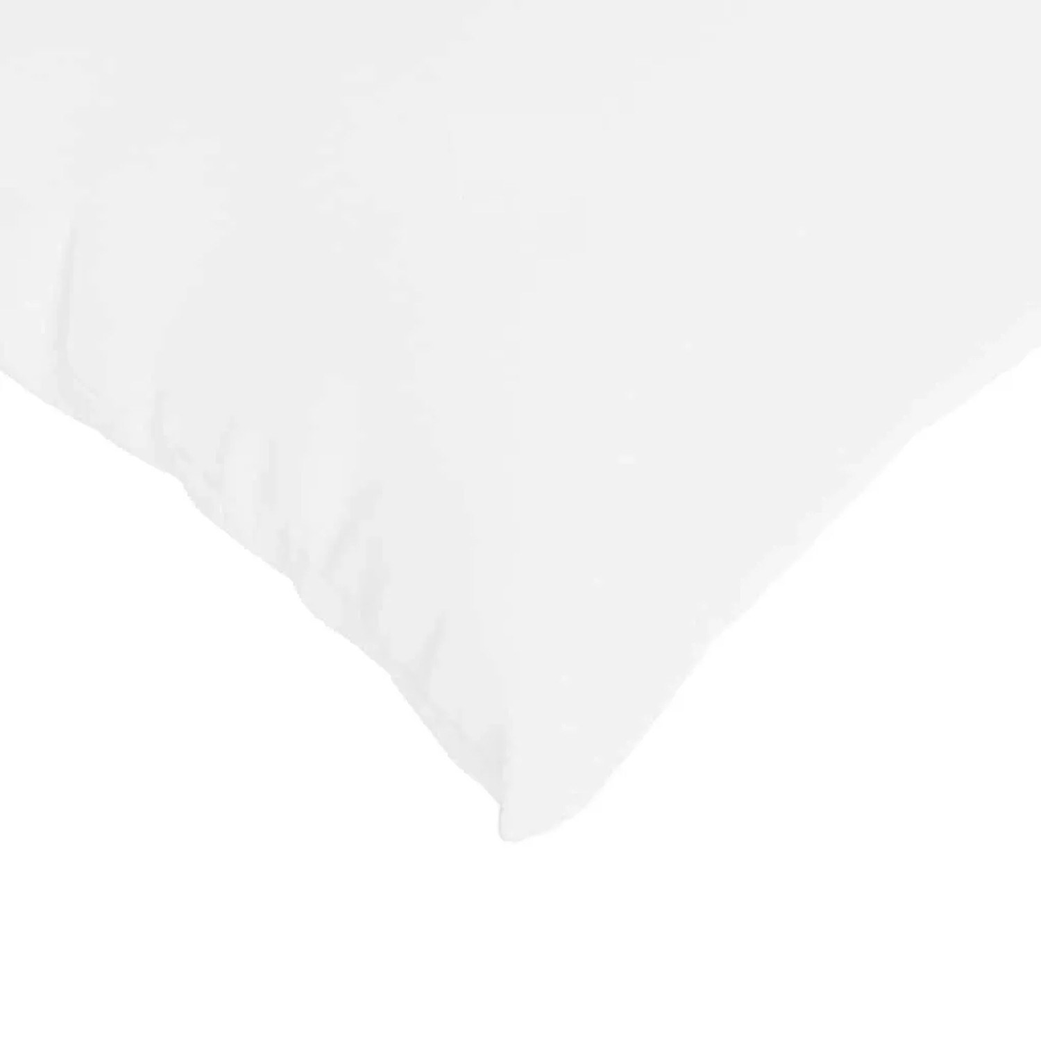 Zwei weiße Sofakissen (60x40 cm) aus Stoff, vidaXL. Dekokissen für Wohnzimmer und Schlafzimmer.
