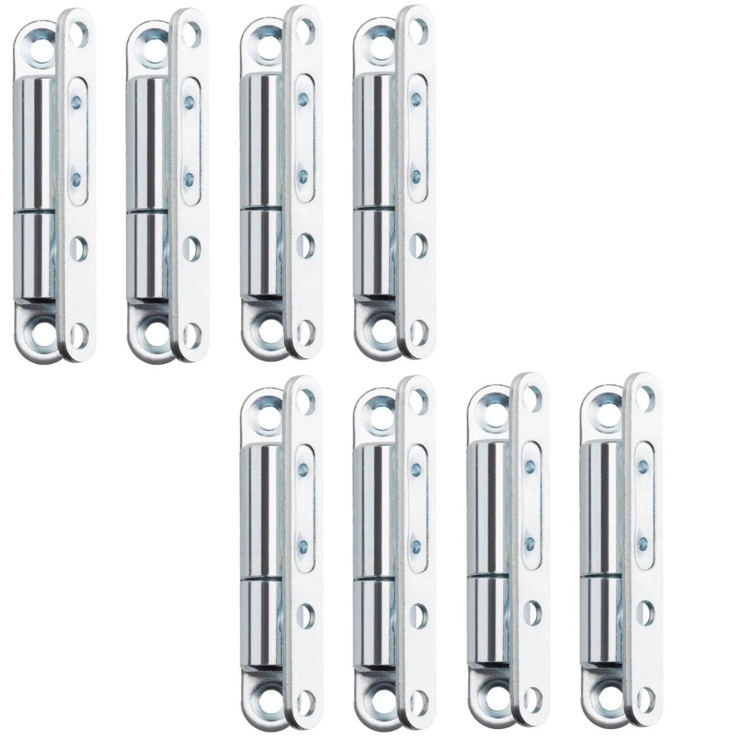 SOTECH 8 Stück Türband Aufschraubband 15 x 83 mm Verzinkt