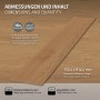 ML-Design Vinylboden Eiche Sundance, selbstklebend, 16 Stück für 2,23 m².