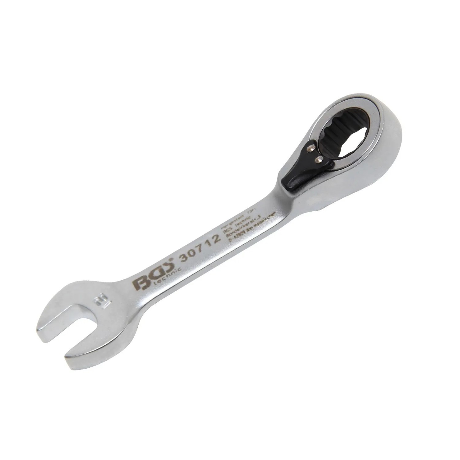 BGS Ratschenring Maulschlüssel Kurz 12Mm 30712