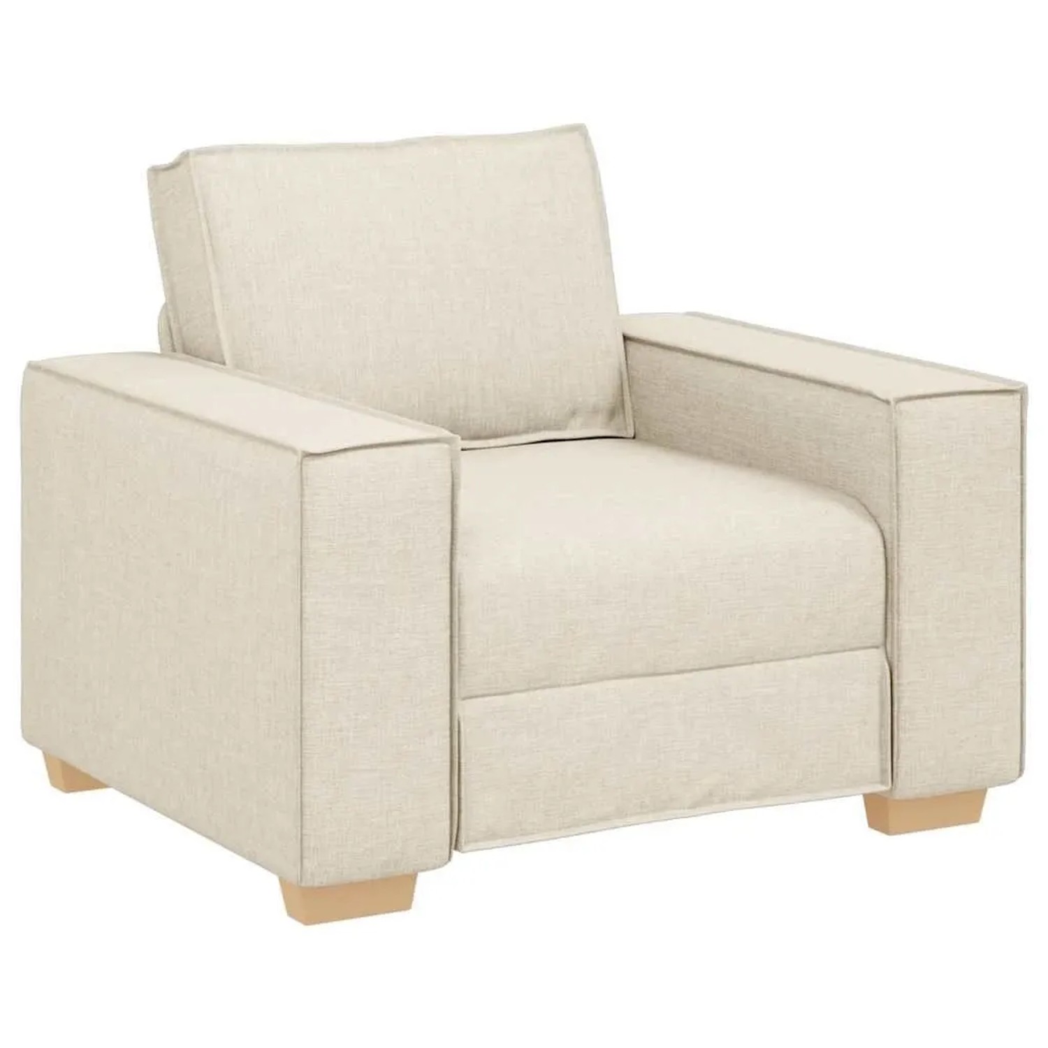 vidaXL Sofa Stuhl Leinen 100x78x84 cm 4104969