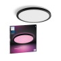 Philips Hue Tento LED-Panel, schwarz, Ø 54,2 cm, mit Verpackung. Smarte Deckenleuchte mit Farbwechsel.