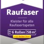 Metylan Raufaser Tapetenkleister, 360g Packung mit +10% Inhalt, für Raufasertapeten.