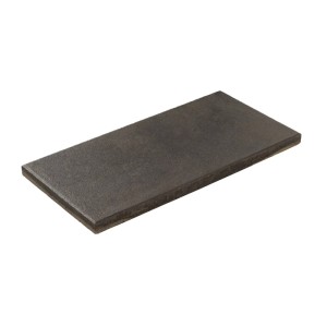 Diephaus Terrassenplatte Rustic Schwarz-Basalt 80x40x4 cm. Kugelgestrahlte, unifarbene Oberfläche.