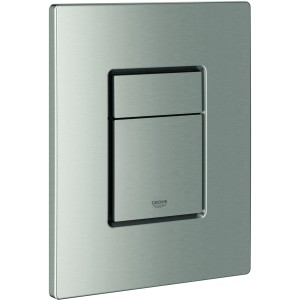 Grohe Skate Cosmopolitan WC-Drückerplatte in Hard Graphite gebürstet.