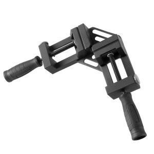 STAHLWERK Doppelgriffwinkelklemme DW 90 ST aus Aluminium-Guss für exakte 90°-Winkel.