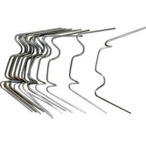 Juliana Fliegenbeine, 15 kleine Drahtklammern für Gewächshaus Glas- oder Stegplatten.