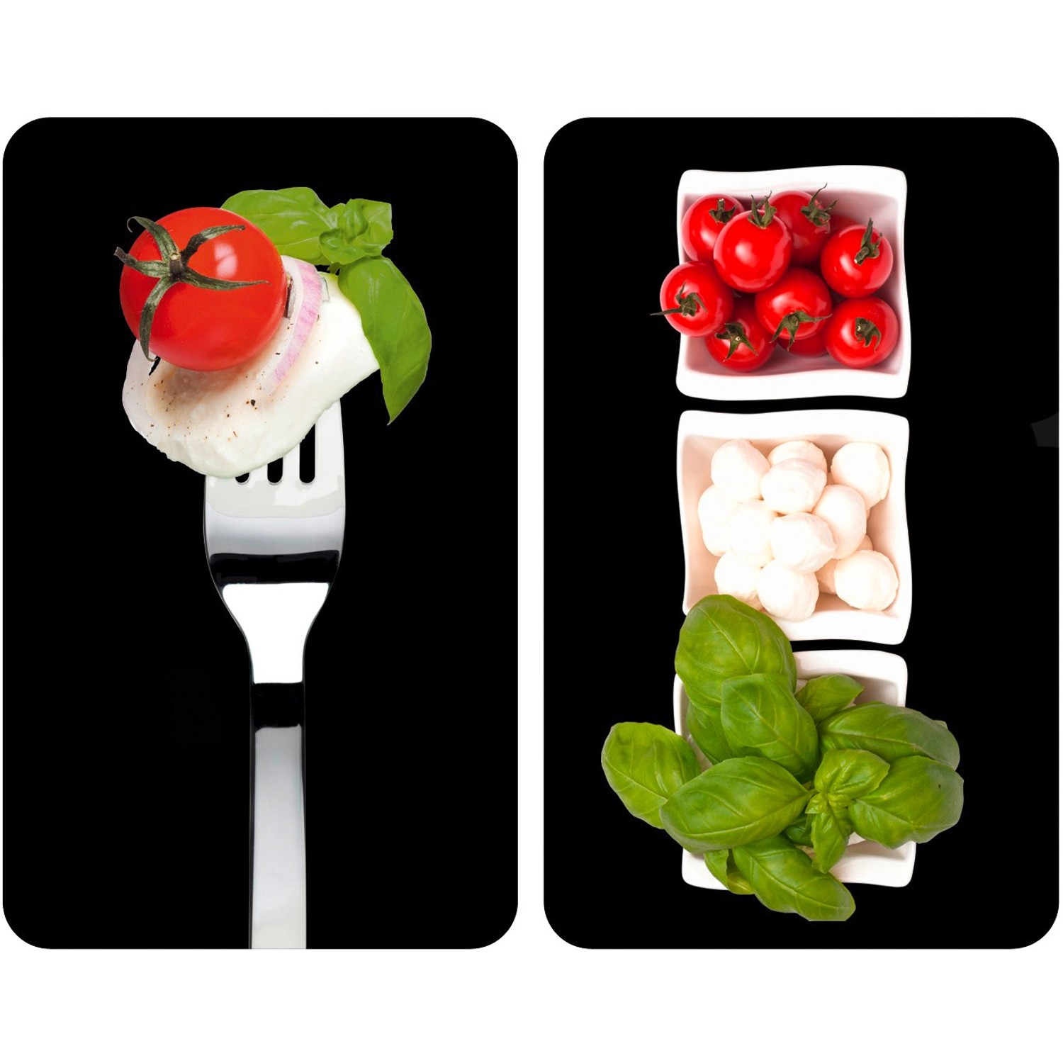 Wenko Herdabdeckplatte Universal 2er Set Caprese