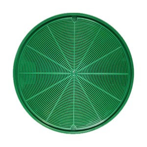 AIR2GO Long Life Aktivkohlefilter, grün, für Dunstabzugshauben, 2 Stück.