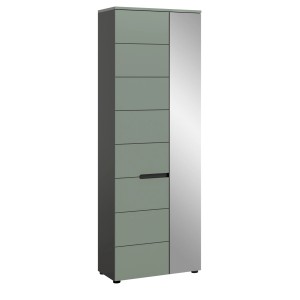 Inn.Furn Garderobenschrank in Salbei und Grau Schuhschrank 65 cm Cooper