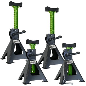 TRUTZHOLM Unterstellbock 4 Stück 2 Tonnen Traglast Pro Stütze Höhe Von 280 Bis 430 mm