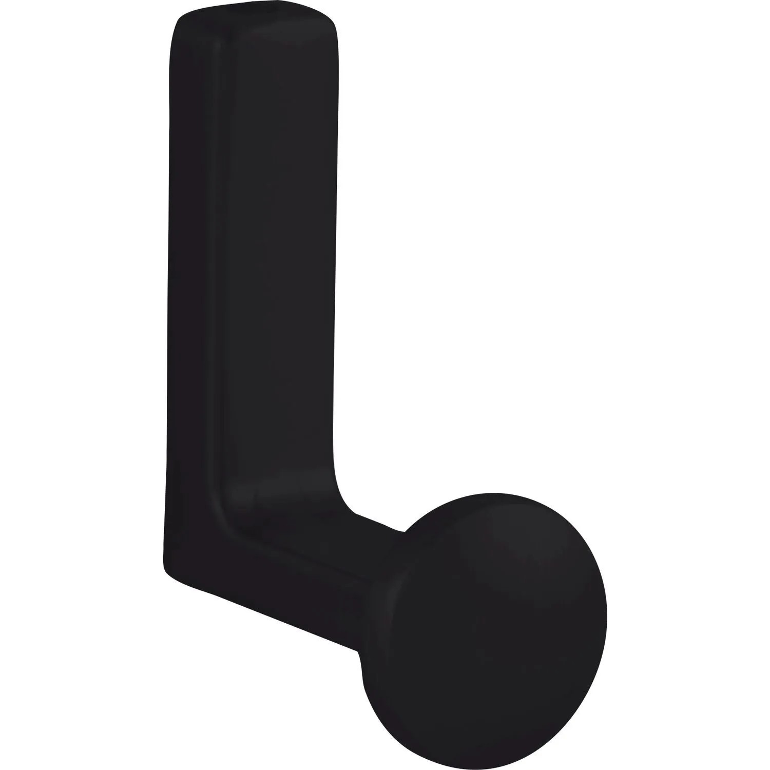 Technik Team Mantelhaken Eryx Breite 25 mm Höhe 62 mm Zinkdruckguss Schwarz Matt