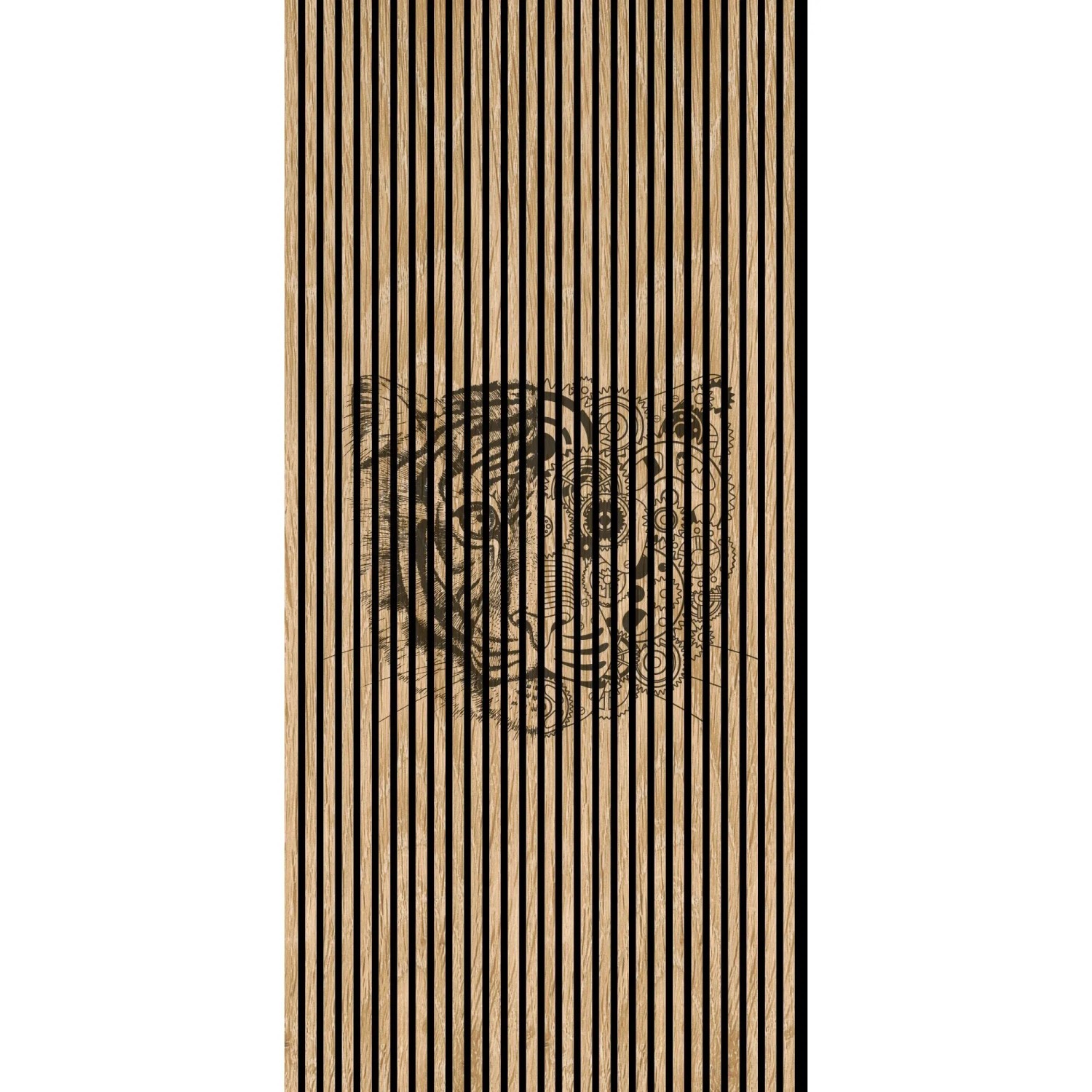 FN Acustico Akustikplatte Tiger 2 PET u. MDF Foliert 1.133 x 19 x 2.400 mm