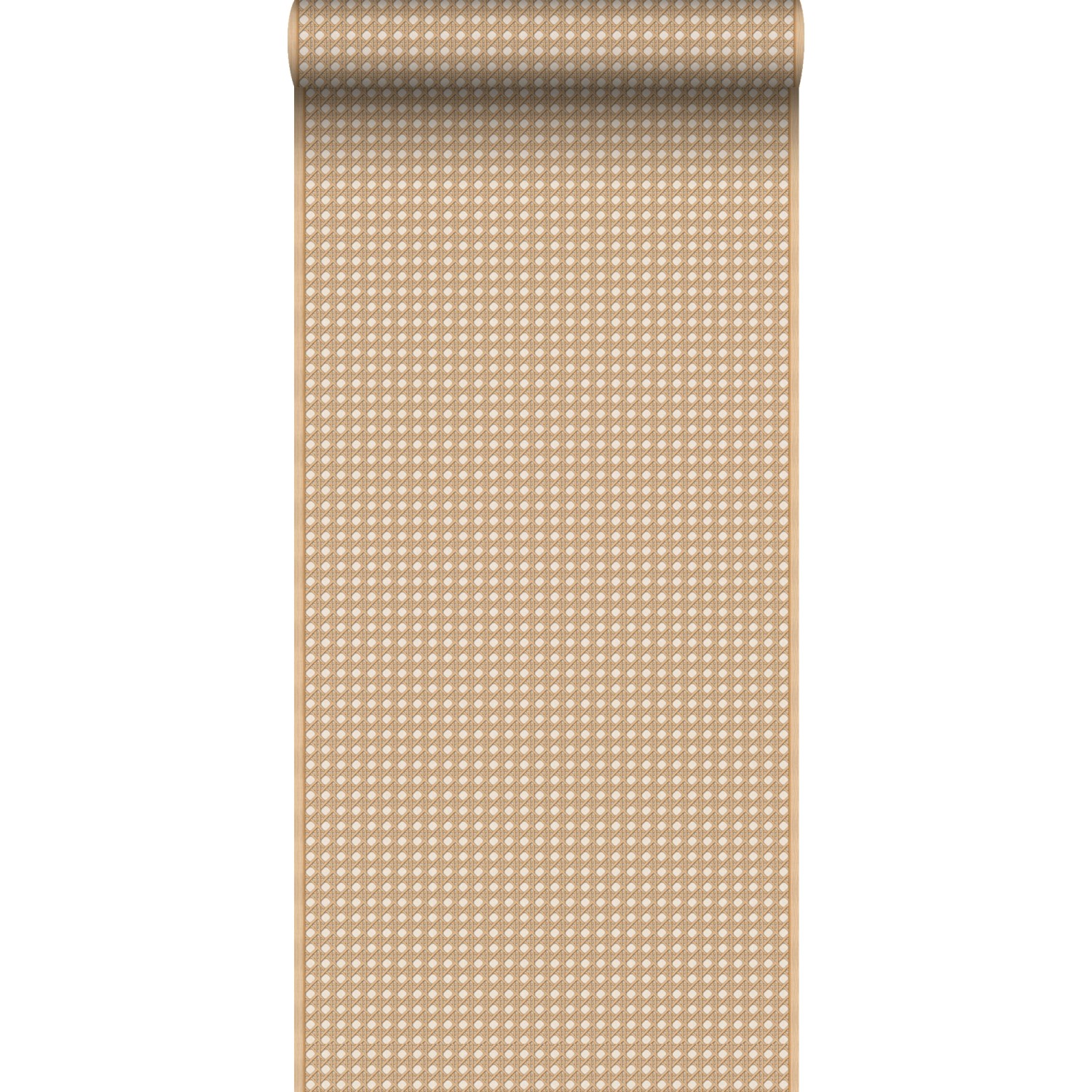 Sanders & Sanders Tapete Karomuster Beige 53 cm x 10 m günstig online kaufen