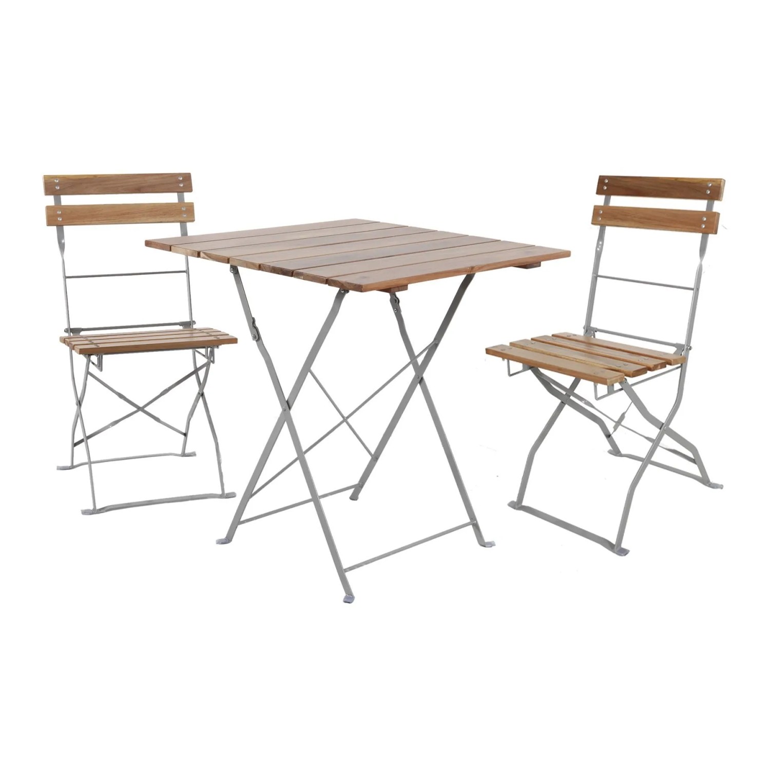 Lex Biergarten-Set Sitzgruppe Biergartenmöbel Gartenmöbel Gartentisch Stuhl 3tlg.