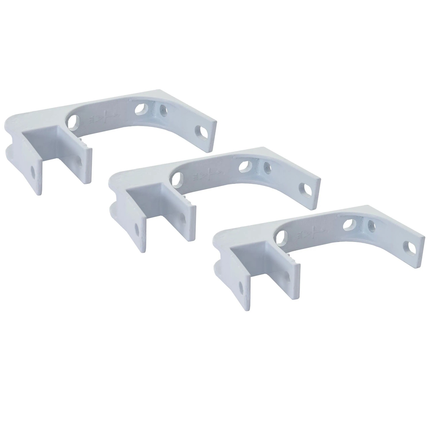 MCW 3er-Set Deckenhalterung für Markise H790 H791 Wandhalterung Deckenmontage Adapter