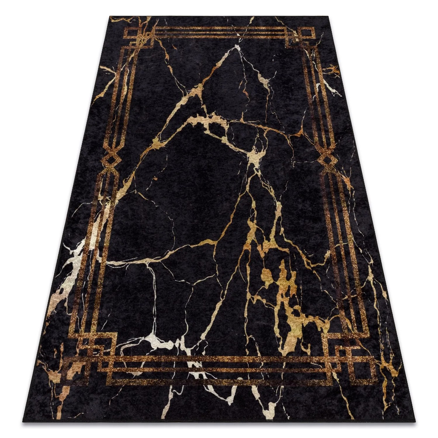 RugsX Teppich Miro VG18062 Schwarz 140cm 190cm