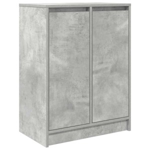 vidaXL Sideboard Betongrau 57x34x76 cm Holzwerkstoff 861619