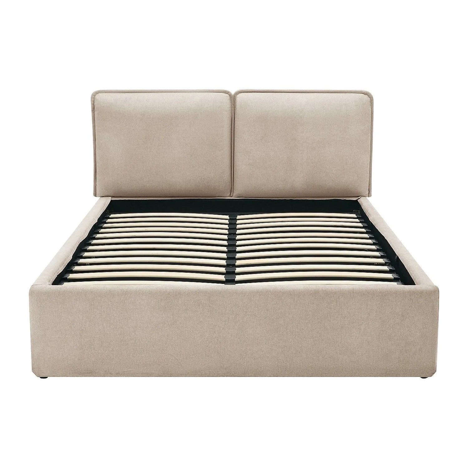 Vente-unique Bett Mit Bettkasten Tenese Beige 172.5 cm