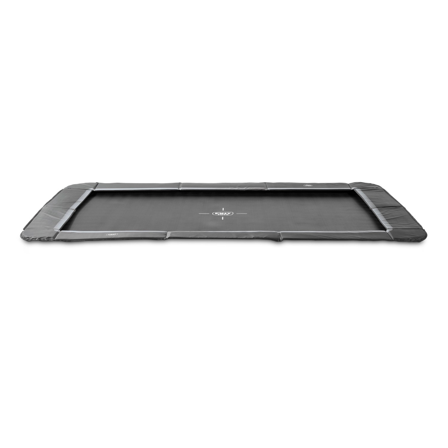 Exit Trampolin InTerra ebenerdig 244x366 cm Schwarz günstig online kaufen