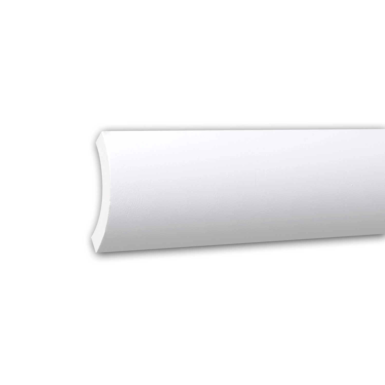 PROFHOME 150225 Eckleiste Zierleiste für indirekte Beleuchtung Stuckleiste 2 m 200 cm x 5,7 cm x 5,5 cm Weiß