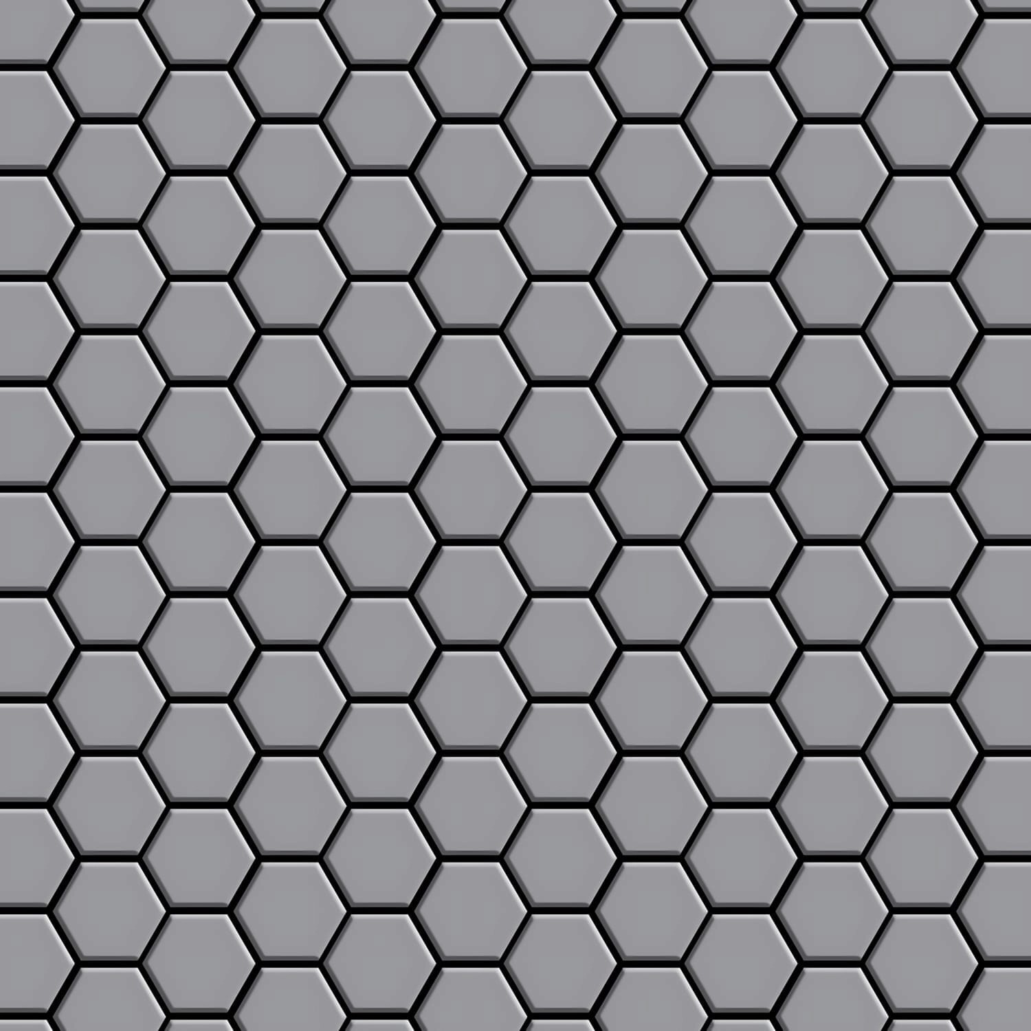 ALLOY Mosaik Fliese Massiv Metall Edelstahl Matt Grau 1,6mm Stark Honey-s-s günstig online kaufen