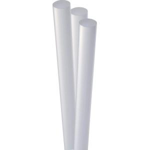 Steinel Cristal Heißklebesticks, 40 Stück, Ø 7mm, transparent für Heißklebepistolen.