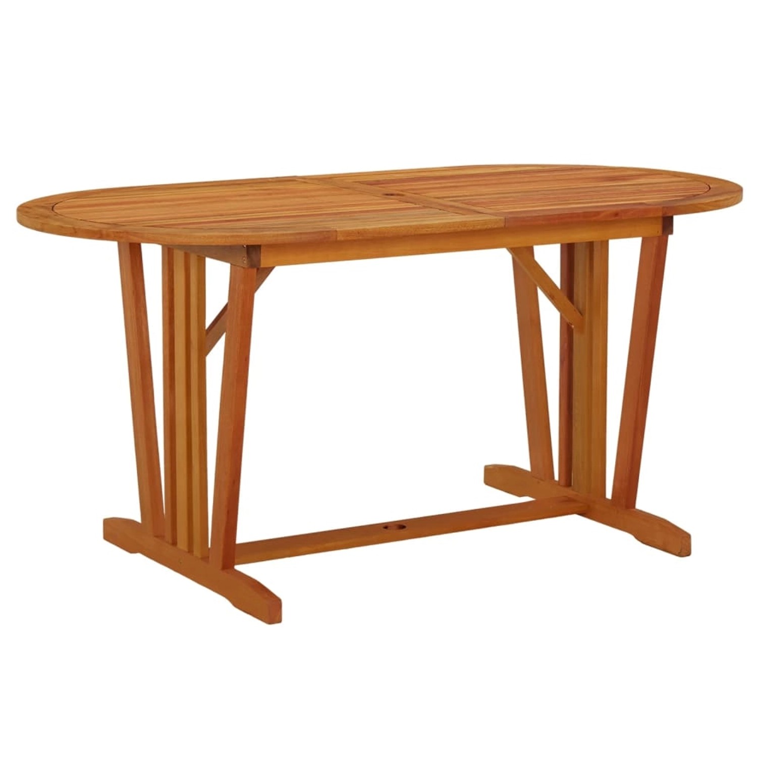 vidaXL Gartentisch 160x85x75 cm Massivholz Eukalyptus 316071 günstig online kaufen
