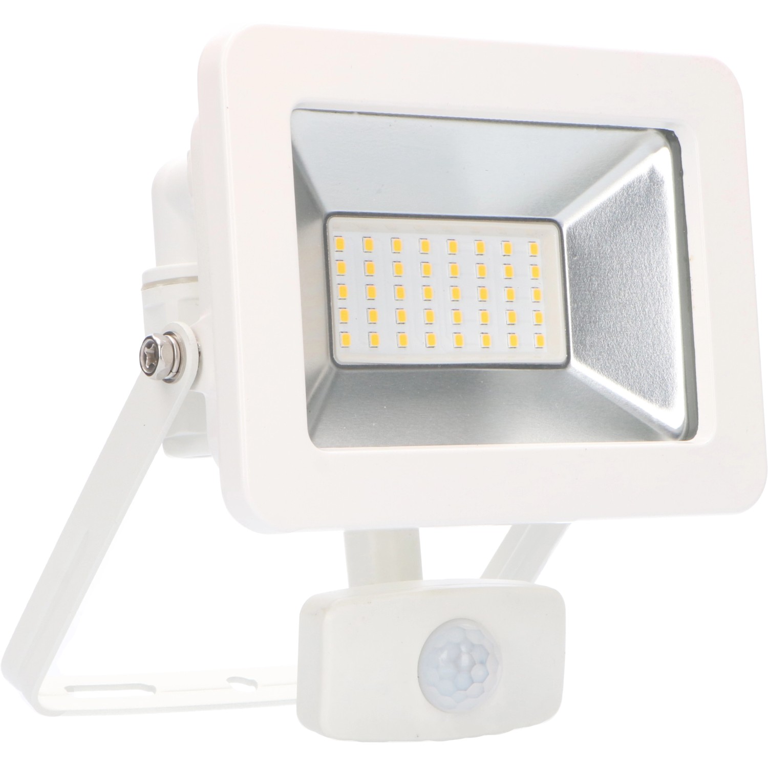 LED-Strahler 4000 K IP44 Sensor Sanan LED 30 W 3300 lm Weiß