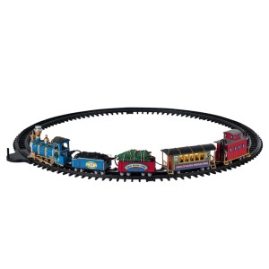 Lemax Caddington Regional Railroad Weihnachtsdekoration mit Zug auf Gleis