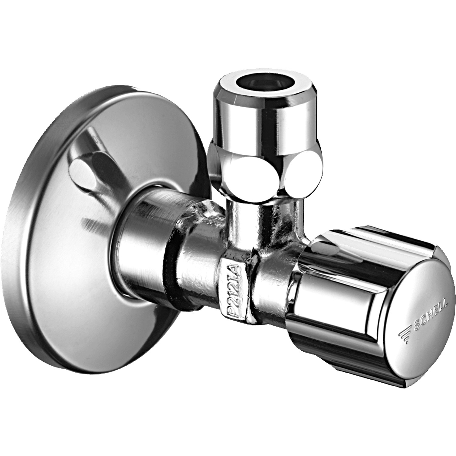 Schell Eckregulierventil Comfort 10 mm (3/8) Chrom mit ASAG