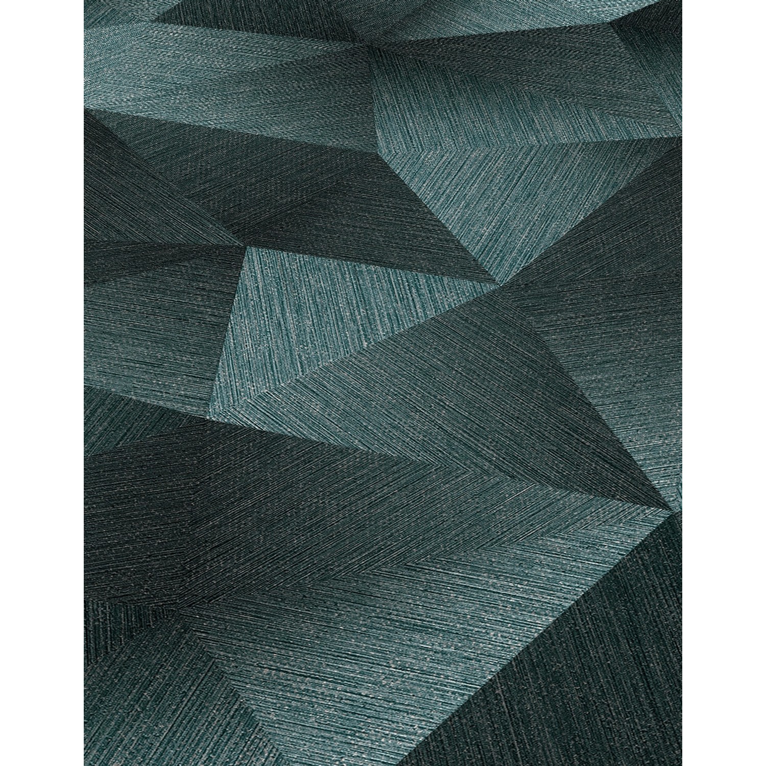Grafische Vliestapete in Petrol von Guido Maria Kretschmer Fashion for Walls 3.