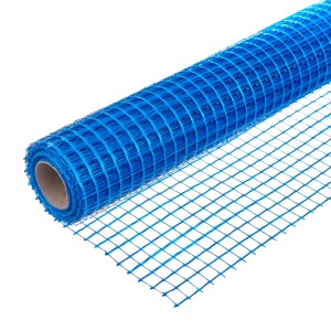 Blaues Dalsys Armierungsgewebe Außen, 50m Rolle, 115g/m², Glasfasergewebe für Putzträger.