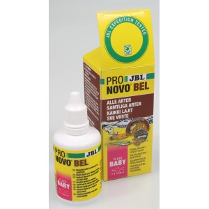 JBL Pronovo Bel Fluid, 50ml, flüssiges Aufzuchtfutter für Jungfische in Flasche und Karton.