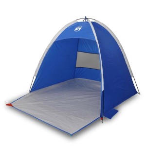vidaXL Strandzelt 3 Personen Azurblau Wasserdicht 4009455
