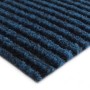 Blauer Primaflor Sauberlauf Magnum Teppichläufer mit strukturierter Oberfläche für Eingangs- und Flurbereiche.