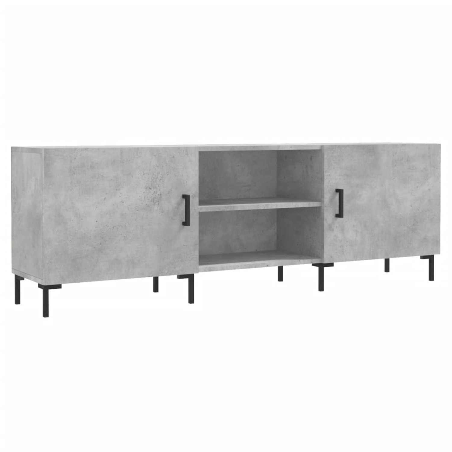 vidaXL TV-Schrank Betongrau 150x30x50 cm Holzwerkstoff 829104 günstig online kaufen