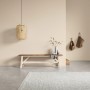 Raumgestaltung mit Schöner Wohnen Naturell Kreidefarbe Sandbrise, Wandfarbe im pudrigen Beige.