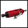 Einhell Druckluft-Stabschleifer TC-PP 220: Roter Druckluftschleifer mit silbernem Hebel und schwarzem Schleifkopf.