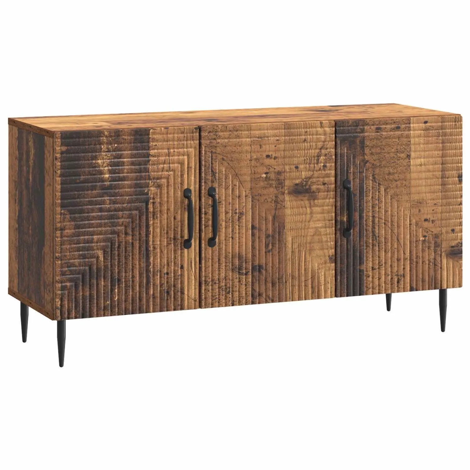 vidaXL TV-Schränk Altholz 99 x 34,5 x 50 cm Holzwerkstoff 894953